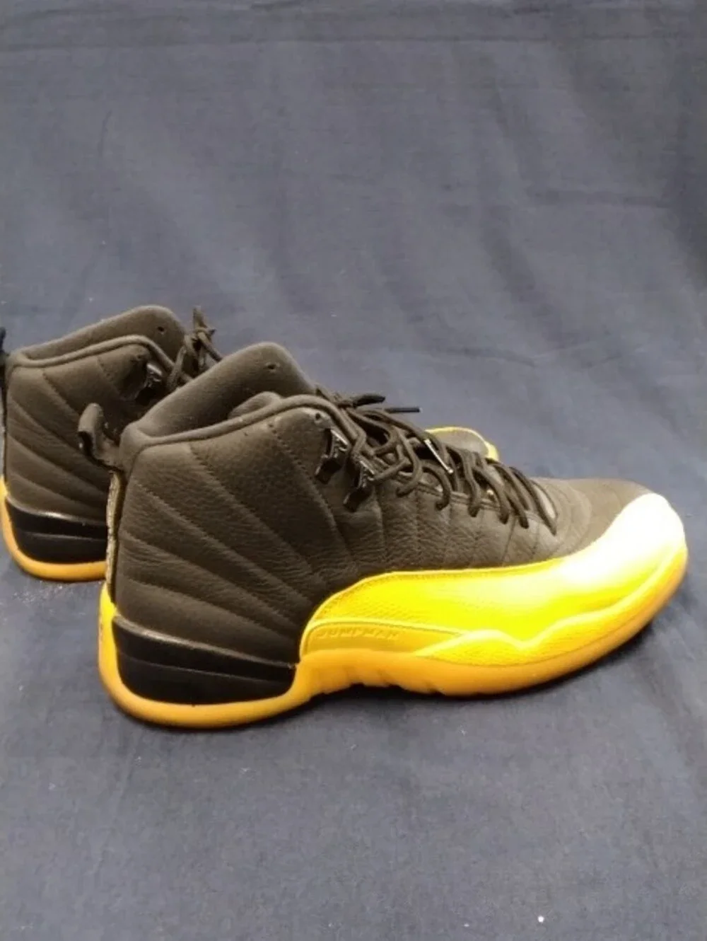 Jordan TW03  Men's Black and Yellow High-Top Sneakers